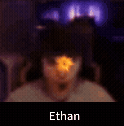 Blurry Picture of Person Named Ethan