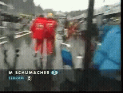 Blurry Race M Schumacher