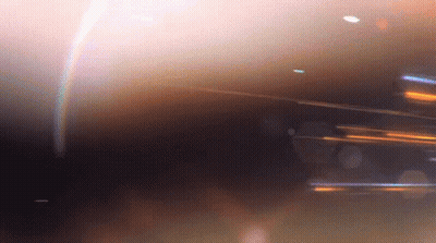 Blurry Rainbow In The Dark GIF