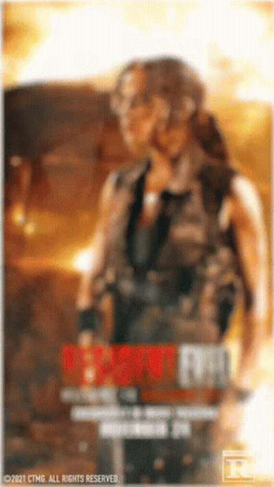 Blurry Resident Evil Remake Movie Poster GIF