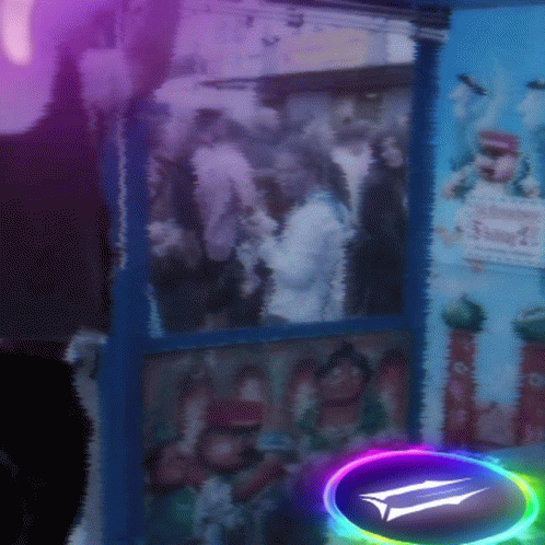 Blurry Sign Saying Snoopy GIF