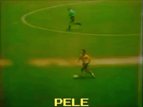 Blurry Soccer Field Pele GIF