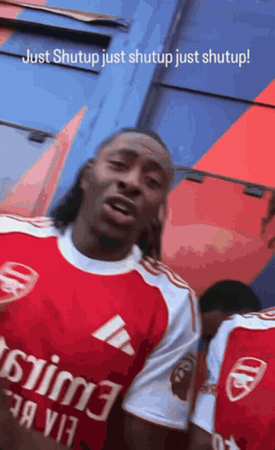 Blurry Soccer Player Kicking Ball Into Goal GIF