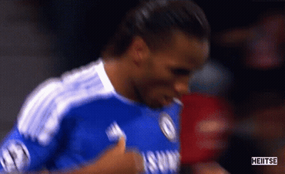 Blurry Soccer Player With Heitse Corner GIF
