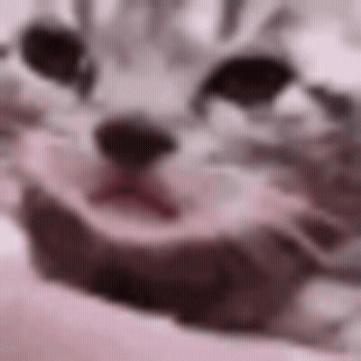 Blurry SpongeBob SquarePants Standing Next To Clock GIF