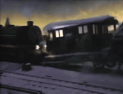 Blurry Train Number 11 GIF