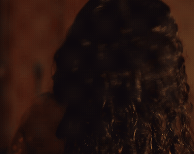 Blurry Woman Face Long Hair GIF