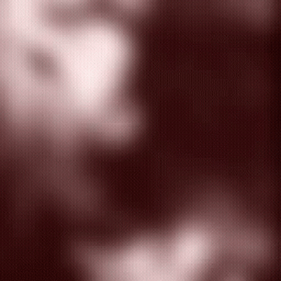 Blurry Woman Face On Dark Red Background GIF