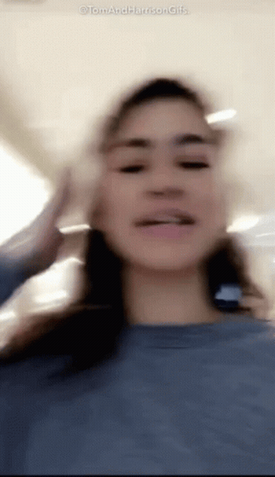 Blurry Woman Face Tom And Harrison Gifs GIF