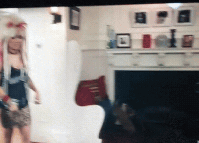 Blurry Woman In Room GIF
