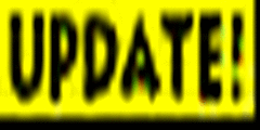 Blurry Word Update Yellow Background GIF