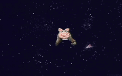 Blushing Miss Piggy Smile GIF