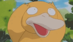 Blushing Pokémon Psyduck