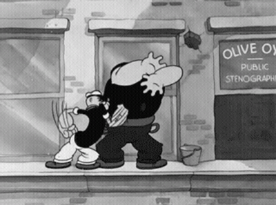 Bluto Fight GIF