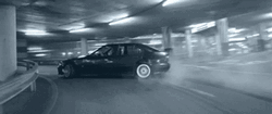 BMW Fast Car Drifting GIF