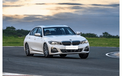 BMW M Series Elegant Sedan Line Up GIF