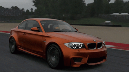 BMW M135i Series Cruising Seamlessly GIF
