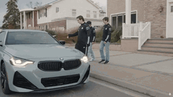 BMW Series M2 Brooklyn Grey Paint GIF