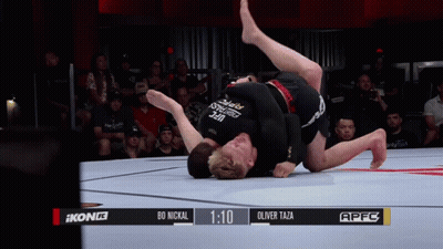 Bo Nickal Vs Oliver Taza Wrestling Match GIF