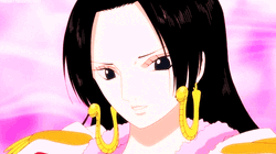 Boa Hancock Hair Flip Whatever GIF
