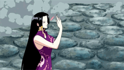 Boa Hancock Heart Arrow One Piece GIF