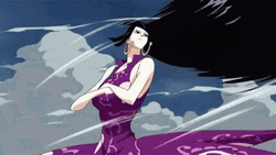 Boa Hancock Pirate Empress Spin Kick GIF