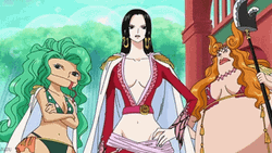 Boa Hancock Pirate Leader Amazon Lily GIF