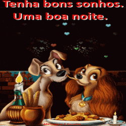 Boa Noite Lady And The Tramp GIF