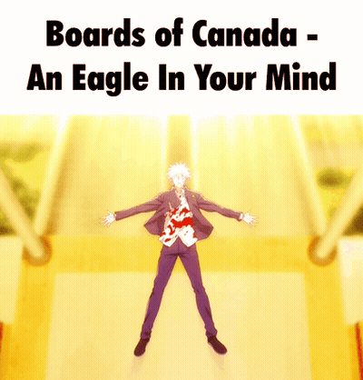 Boards Of Canada Eagle Poster GIF