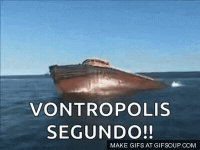 Boat Floating On Water Vontropolis Segundo GIF
