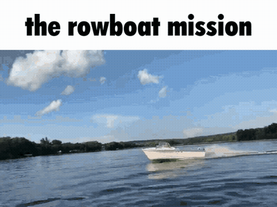 Boat On Lake The Rowboat Mission GIF