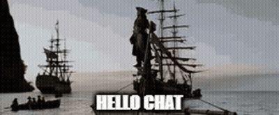 Boat With Skull And Crossbones GIF