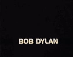 Bob Dylan Flashing Graphics Design GIF