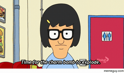 Bob From Bob's Burgers Says Charm Bomb Explode GIF