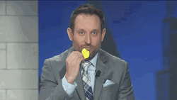 Bob Hazlett Eating Peeps GIF