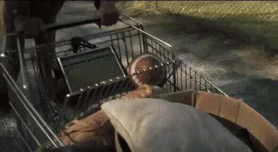 Bob Ross Painting No Hard Landings GIF
