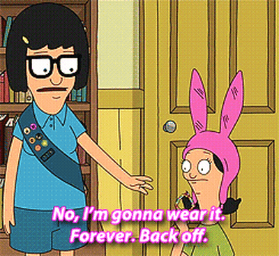 Bob's Burgers Bob And Tina Talking GIF