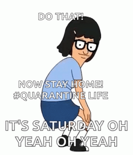 Bob's Burgers Character Saying Do That Now Stay Home GIF