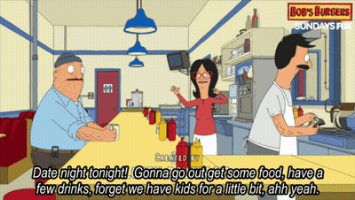 Bob's Burgers Date Night Tonight Gonna Go Out GIF