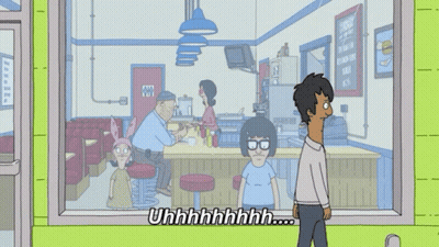 Bob's Burgers Man Standing In Front Of Window GIF