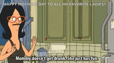 Bob's Burgers Saying Happy Mother's Day GIF