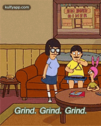 Bob's Burgers Series Tina Belcher Grinding Dance GIF