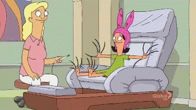 Bob 'S Burgers Shows A Girl Getting Her Nails Done On Global Tv GIF