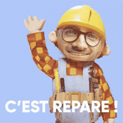 Bob The Builder C'est Repare Waving GIF