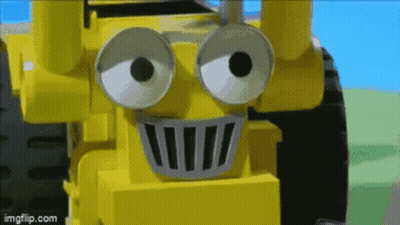 Bob The Builder Holding Hammer Can We Print It Yes We Can GIF