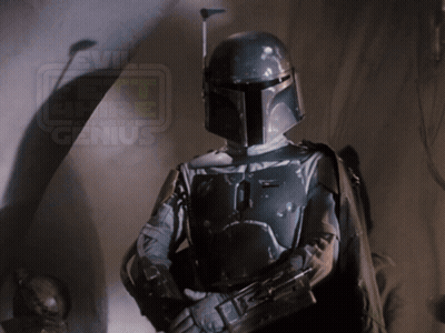 Boba Fett Holding Gun GIF