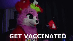 Bobabup Yubi Get Vaccinated GIF