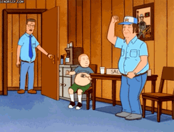 Bobby Hill Playing Instrument GIF