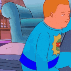 Bobby Hill Sleeping Alone GIF