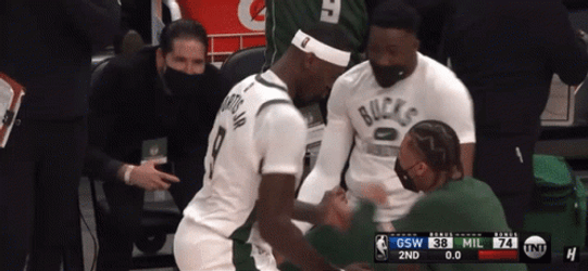 Bobby Portis Shimmy Dance GIF